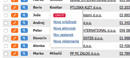 brisanje podatkov v skladu z GDPR