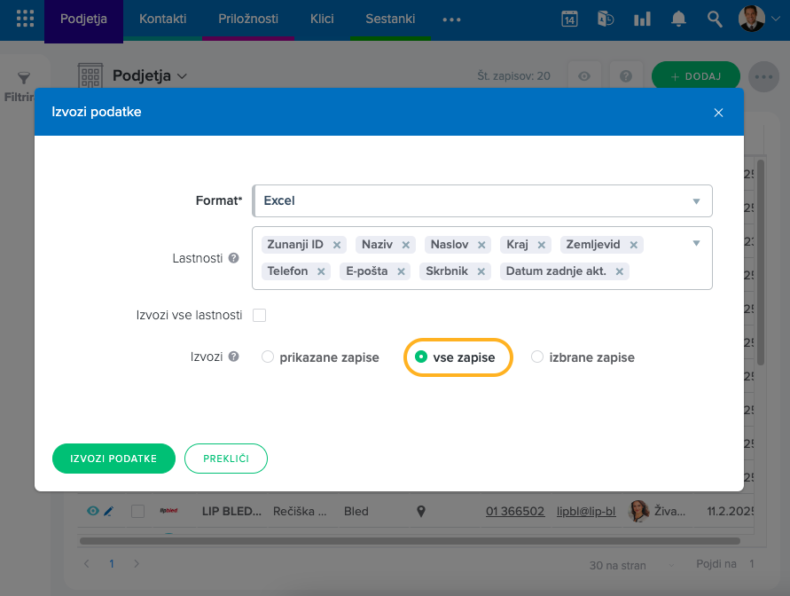 izvoz-vsi-zapisi