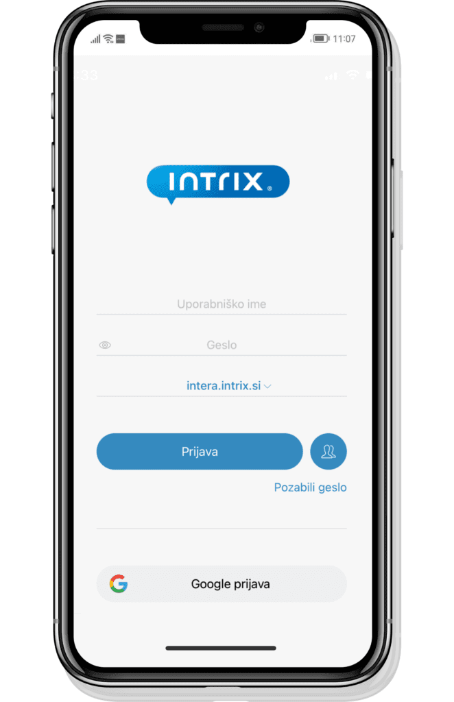 intrix prijava mobilna aplikacija