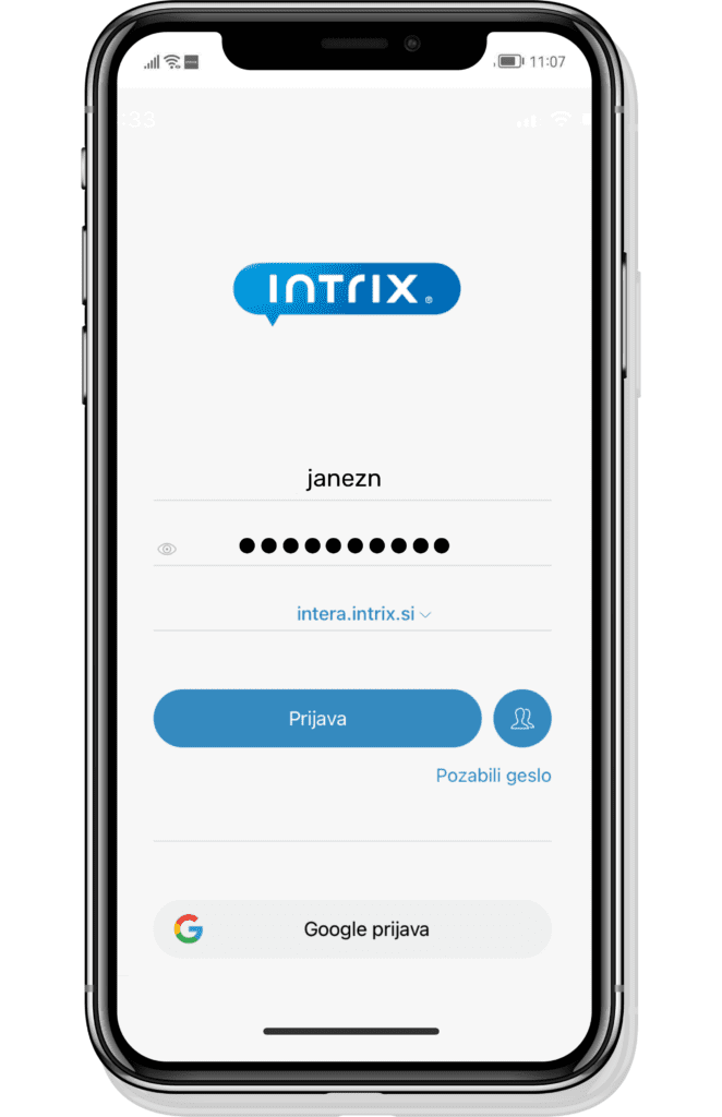 intrix mobilna aplikacija prijava