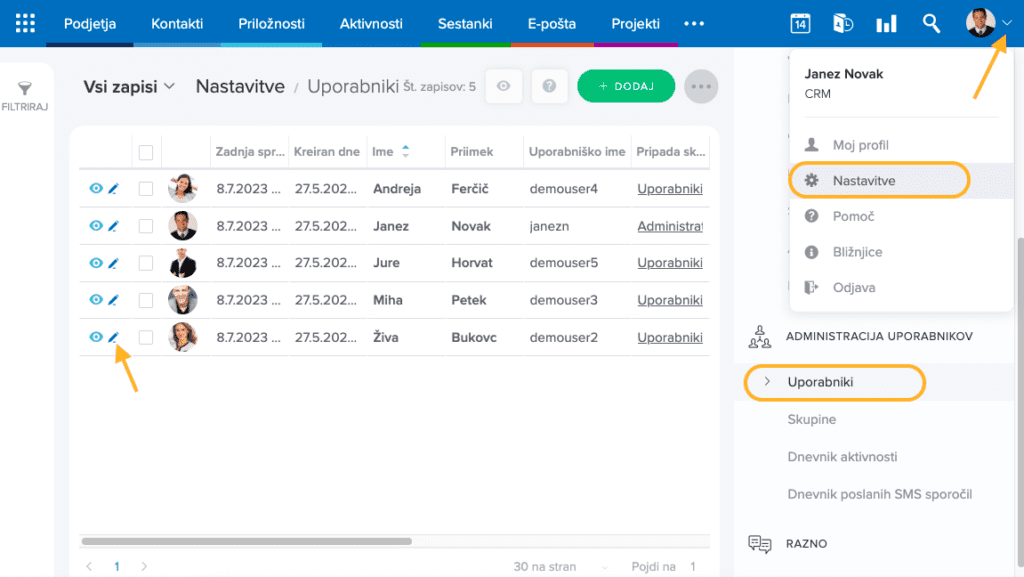 Urejanje_uporabnikov