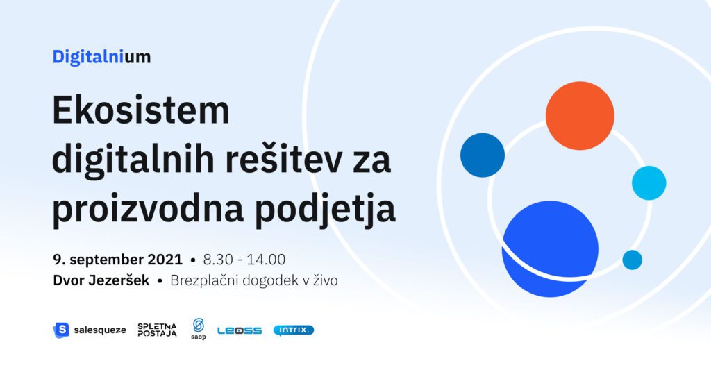 digitalnium dogodek ekosistem za proizvodna podjetja