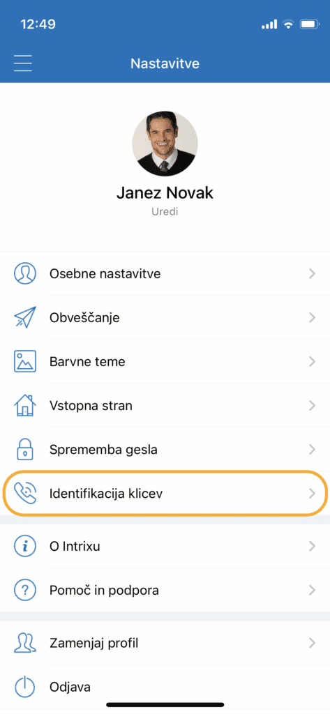 nastavitve