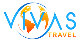 VIVAS TRAVEL logo