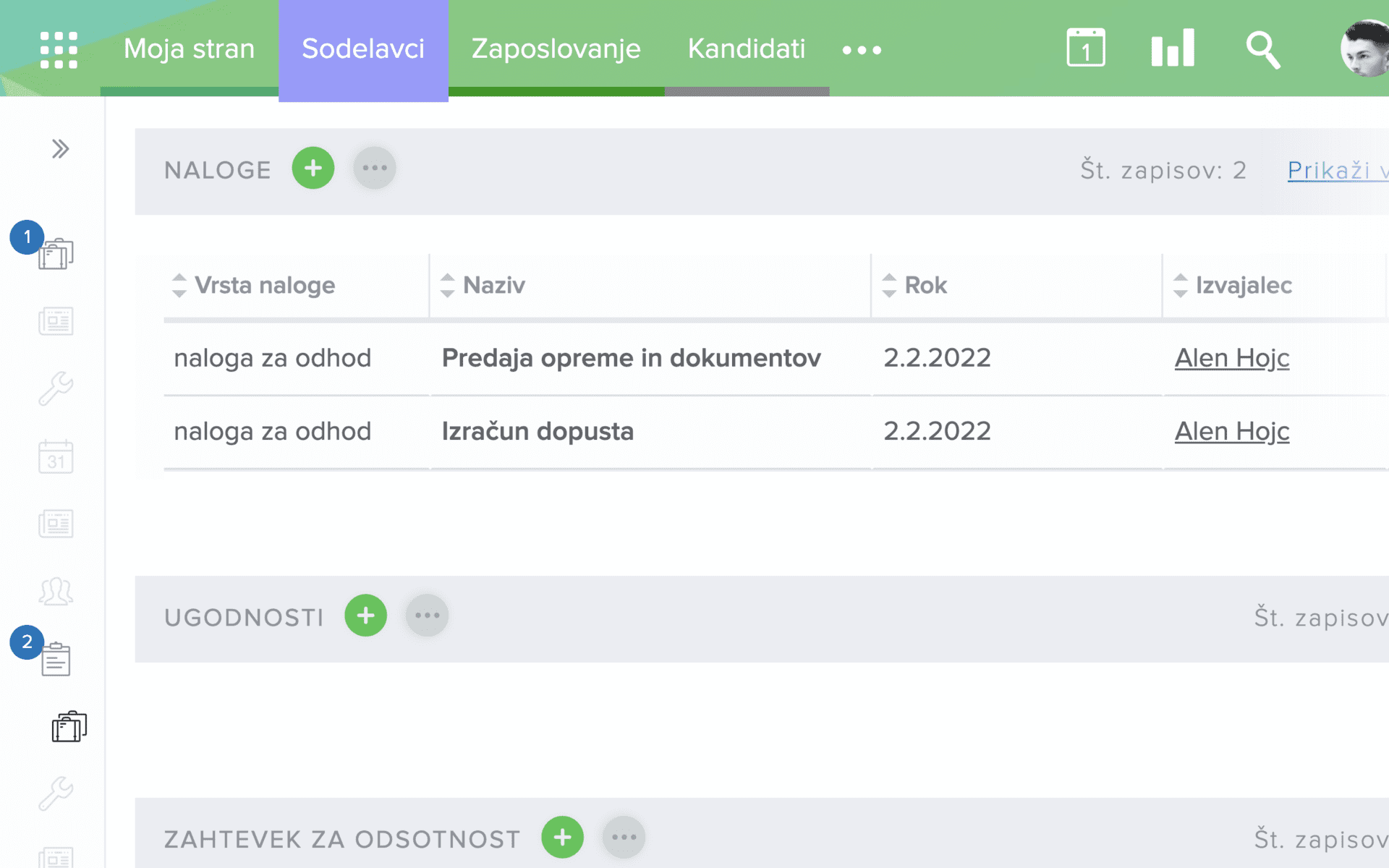 HRM izhodni postopek izhod iz podjetja hrm postopek