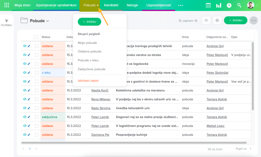 hitro-dodajanje-novega-zapisa
