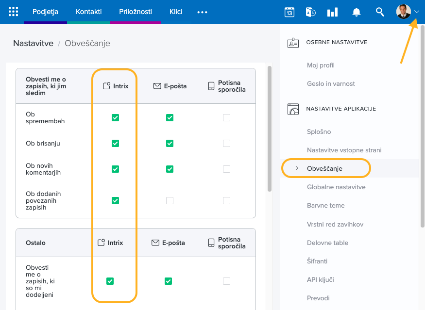 nastavitve-obvescanje