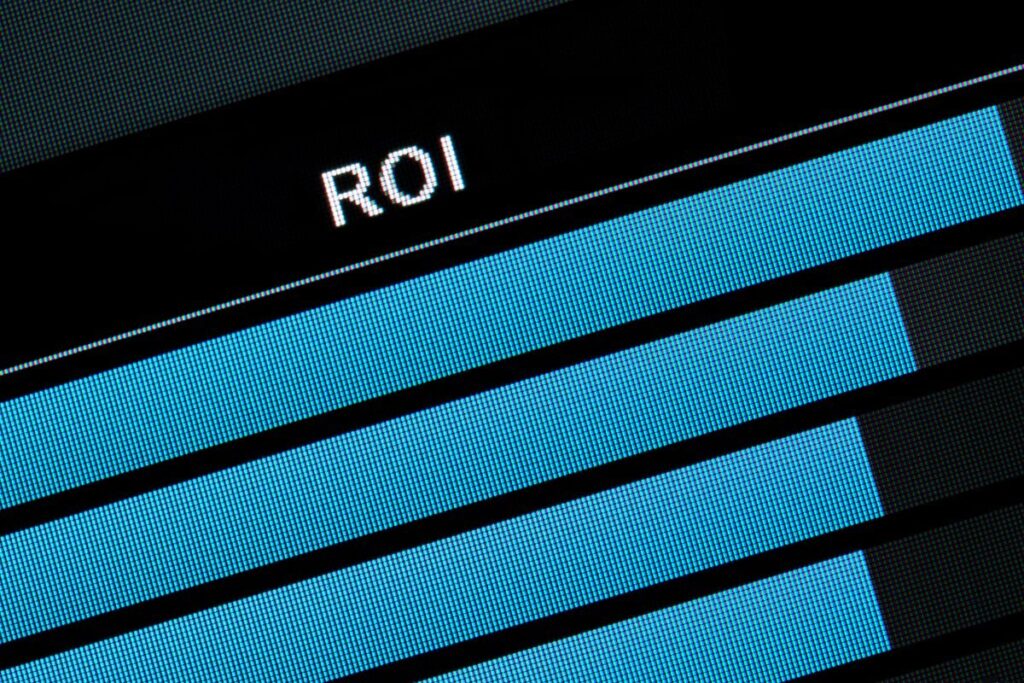 ROI (return on investment) Grafični pregled kazalnika ROI