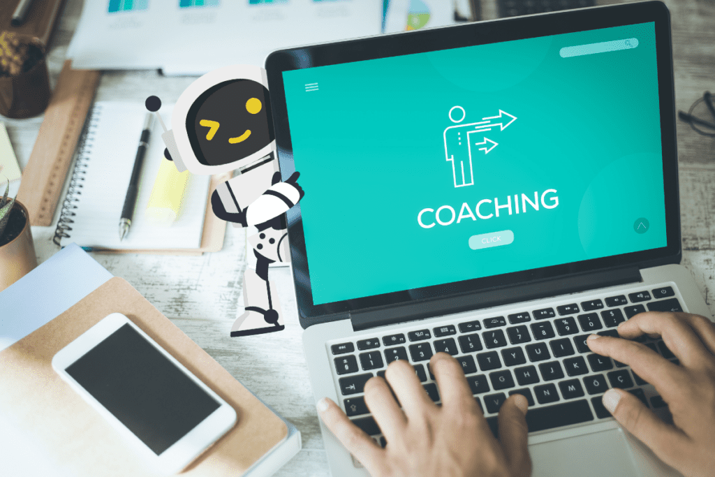 coaching-s-podporo-ai Spletni coaching z uporabo umetne inteligence kot digitalne podpore pri razvoju zaposlenih.