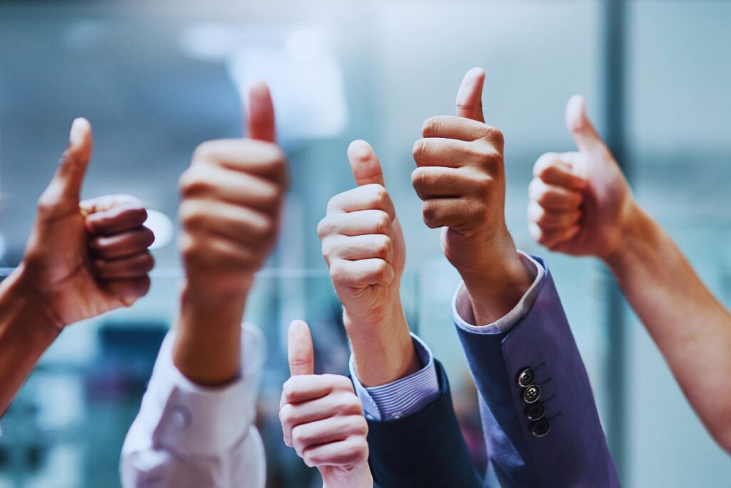 Pozitivna podpora zaposlenih pri uvajanju novih tehnologij.