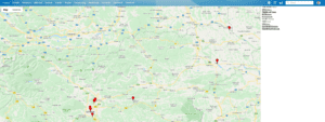Opcija golog prikaza klijenata na karti Googla
