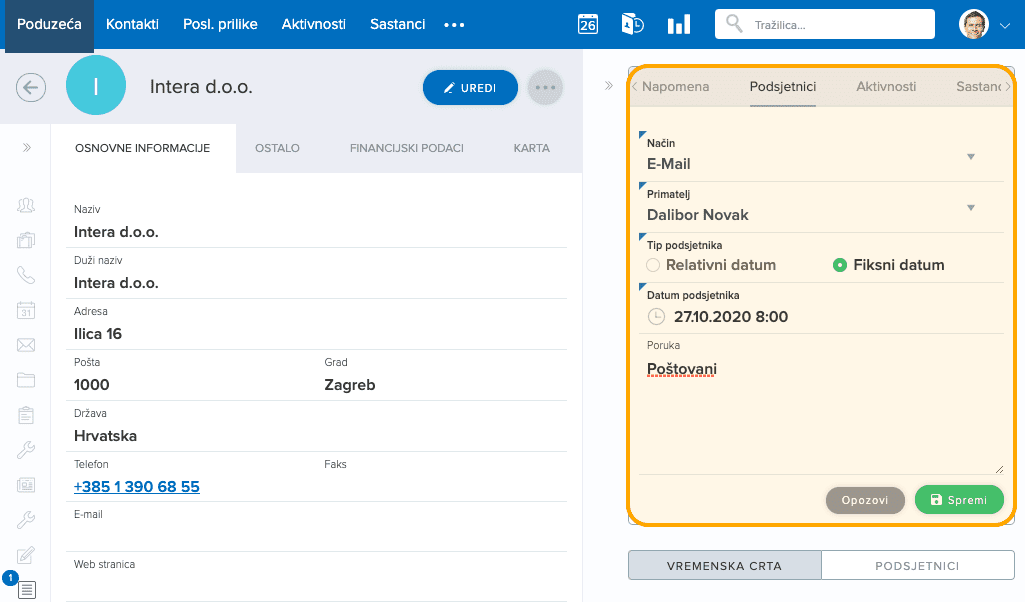 poduzeća-podsjetnici