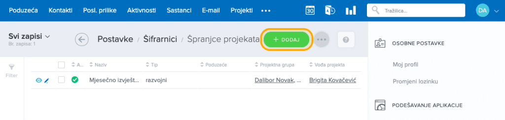 nova-špranjca