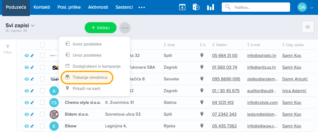 poduzeća-tiskanje-omotnica