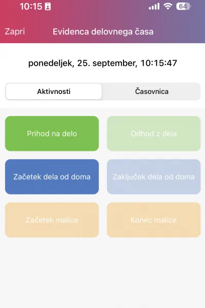Evidencija radnog vremena