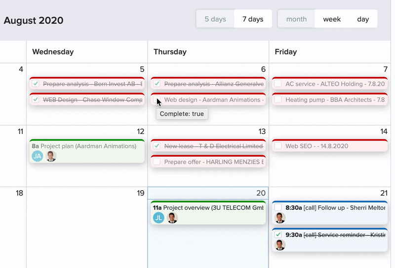 project-calendar