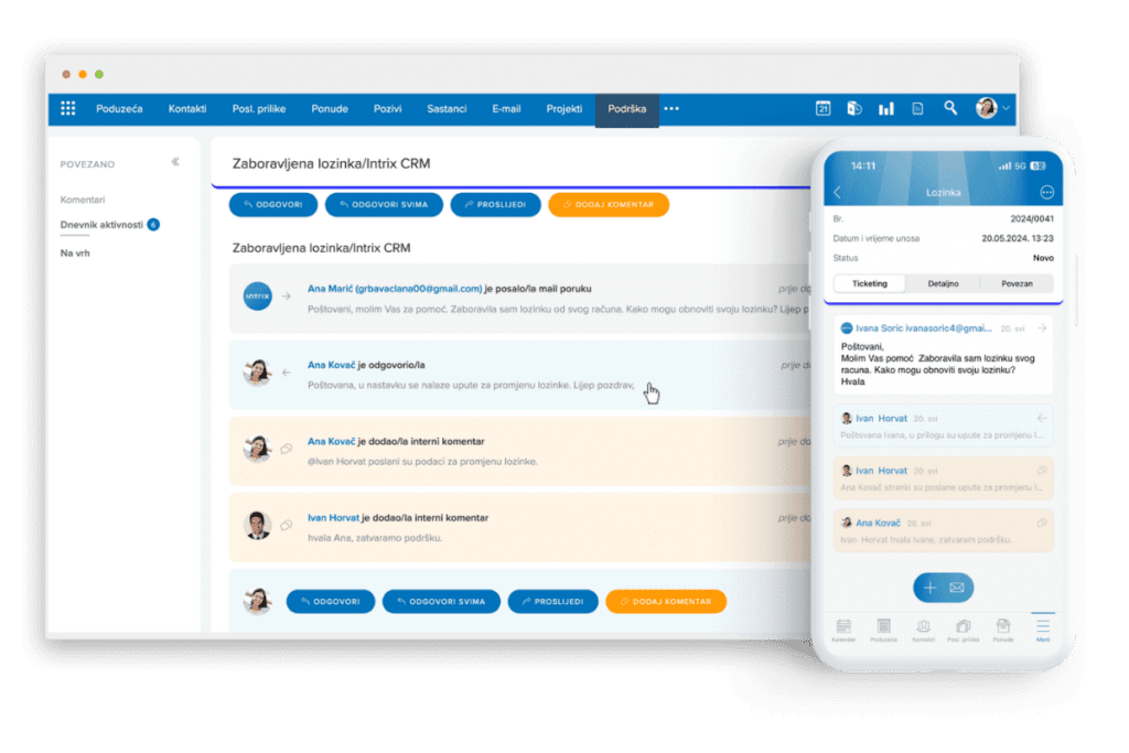 Intrix Help desk za podršku klijentima Intrix Help desk za podršku klijentima